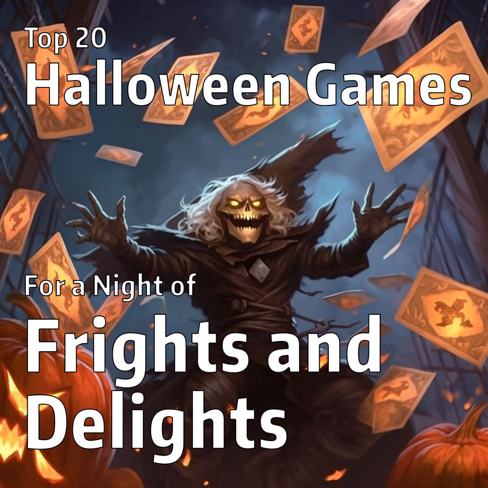 cover image of an article of 20 best board games to play at halloween