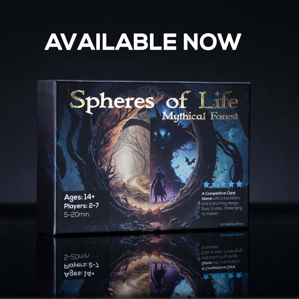 cover photo of the article about the launch of new card game - the spheres of life: mythical forest