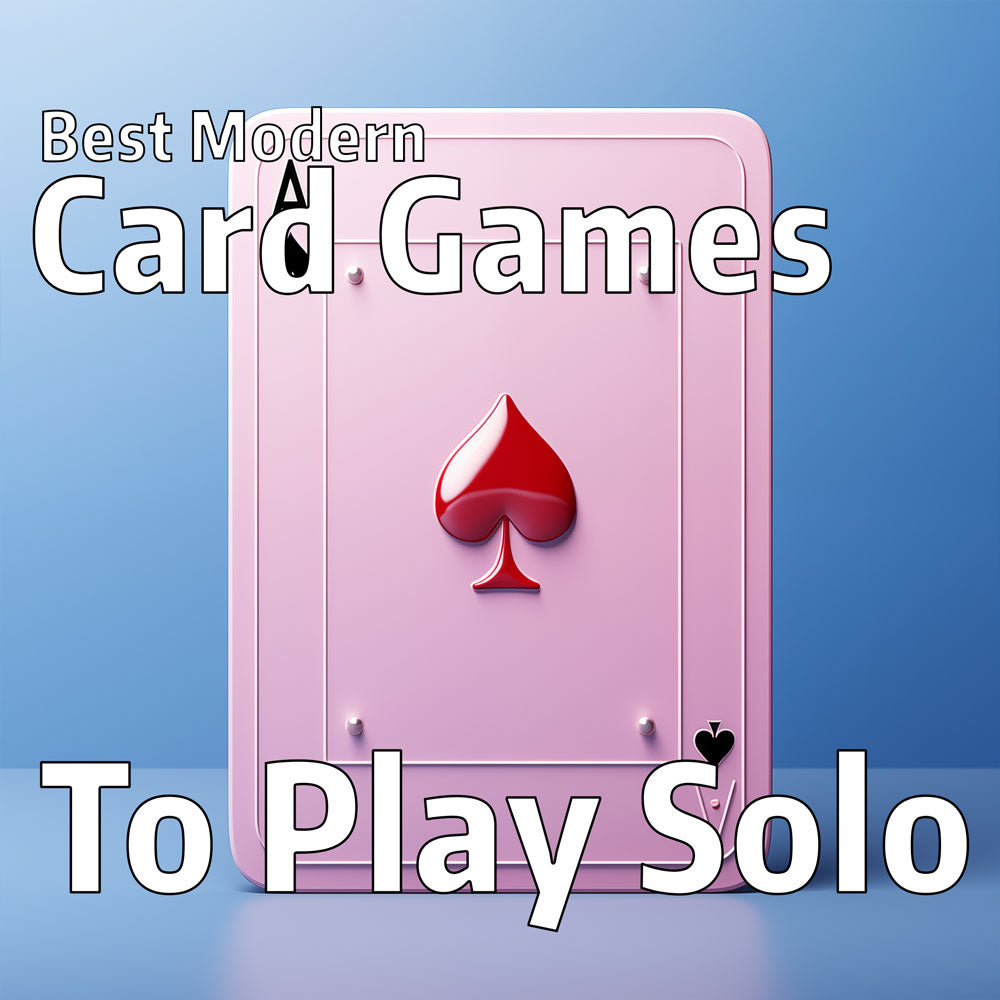 cover image for an article about the best card games to play as single player