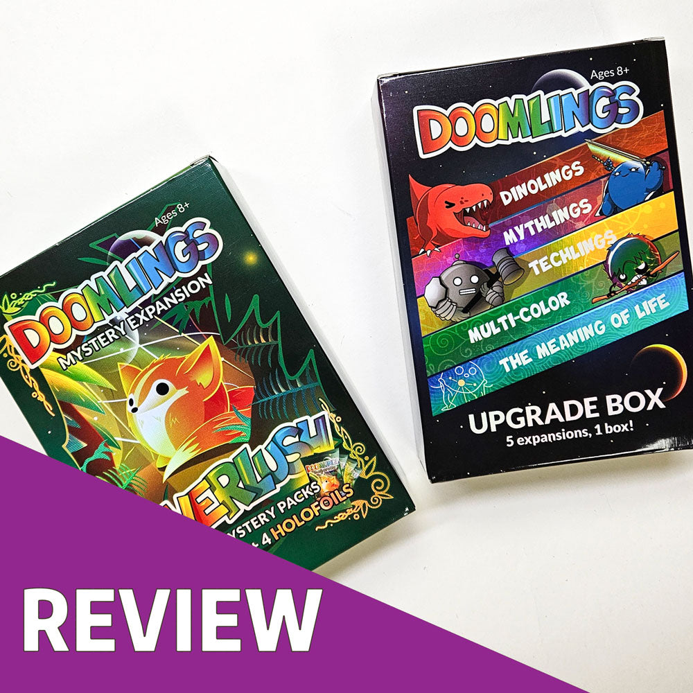 Doomlings Expansion Pack & Overlush Box Review | Joyful Games