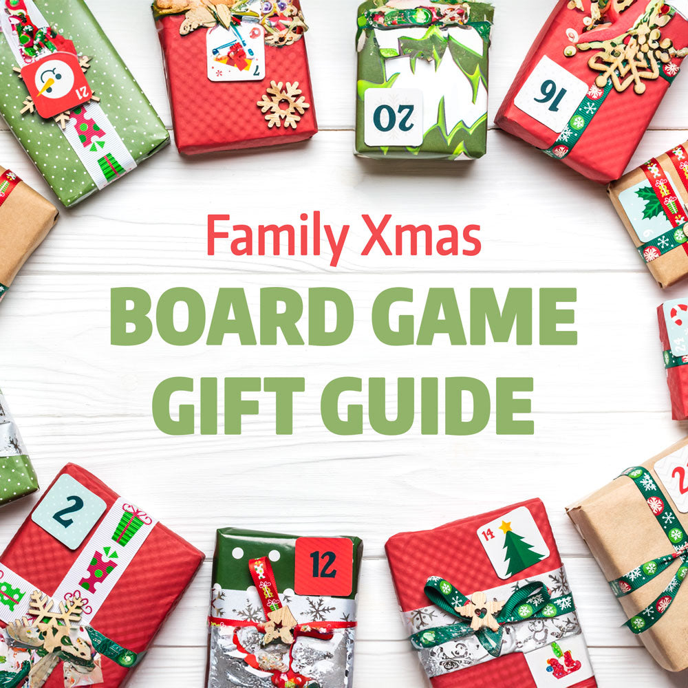 cover image for a gift guide article about best board games to pick up this Christmas as gifts for family and friends