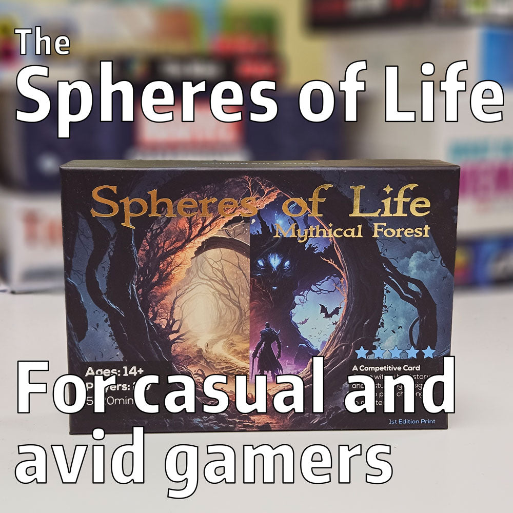 cover image of an article overviewing the spheres of life card game and explaining for who this game is for