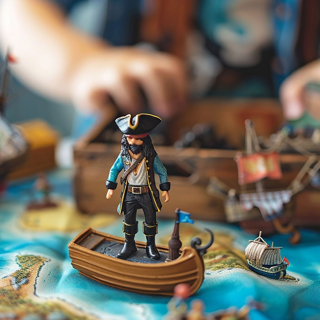 cover image for a blog article listing some of the best pirate-themed board games