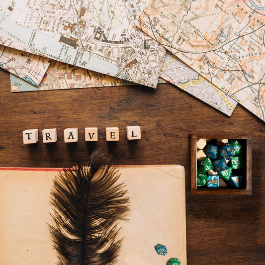 cover image for an article listing some of the best travel sized board and card games perfect for bringing to travels