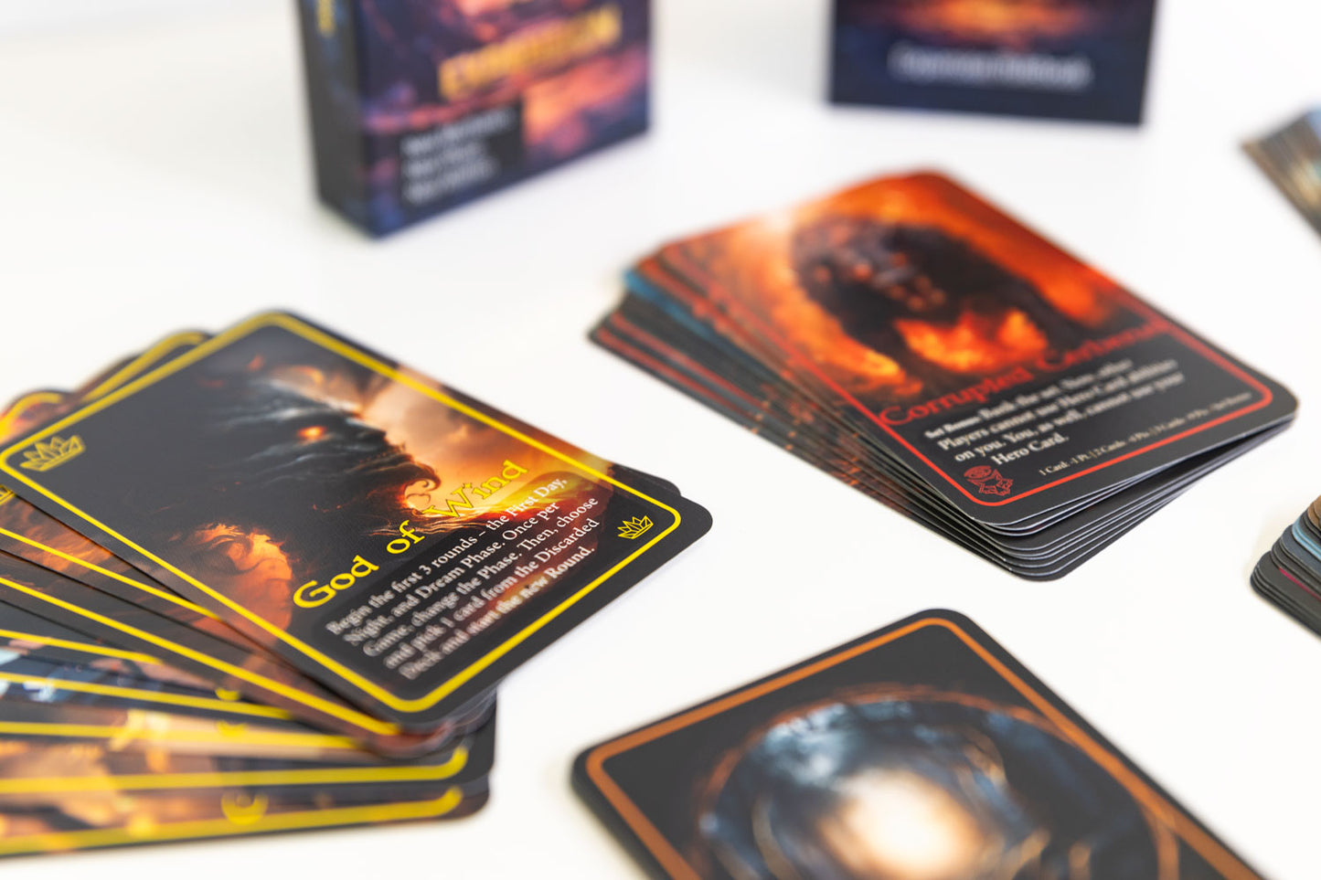 Spheres of Life: Gods & Myths expansion for the Mythical Forest fantasy card game similar to kittens and unicorns