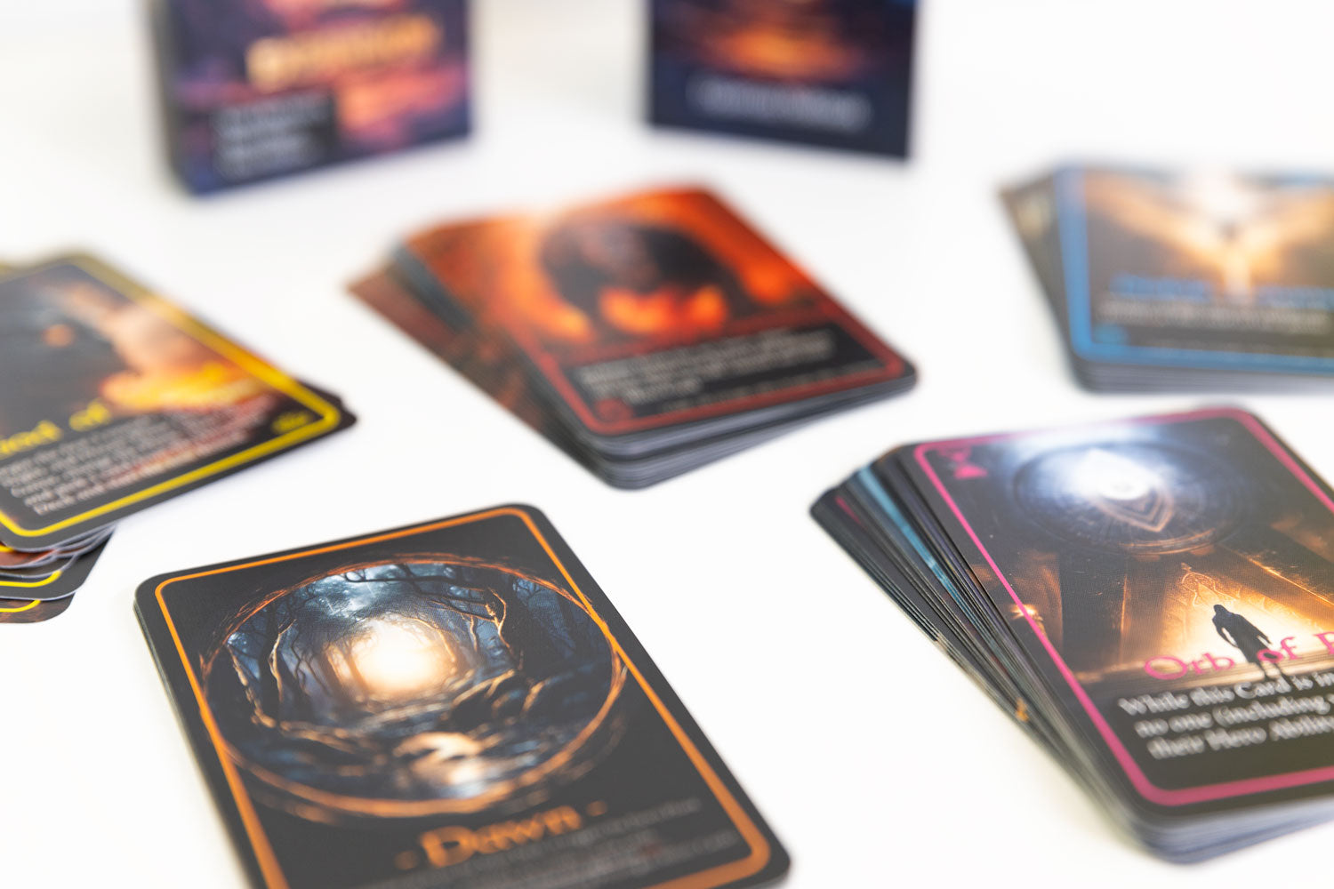 Gods & Myths card examples for the expansion; card game similar to unicorns and kittens